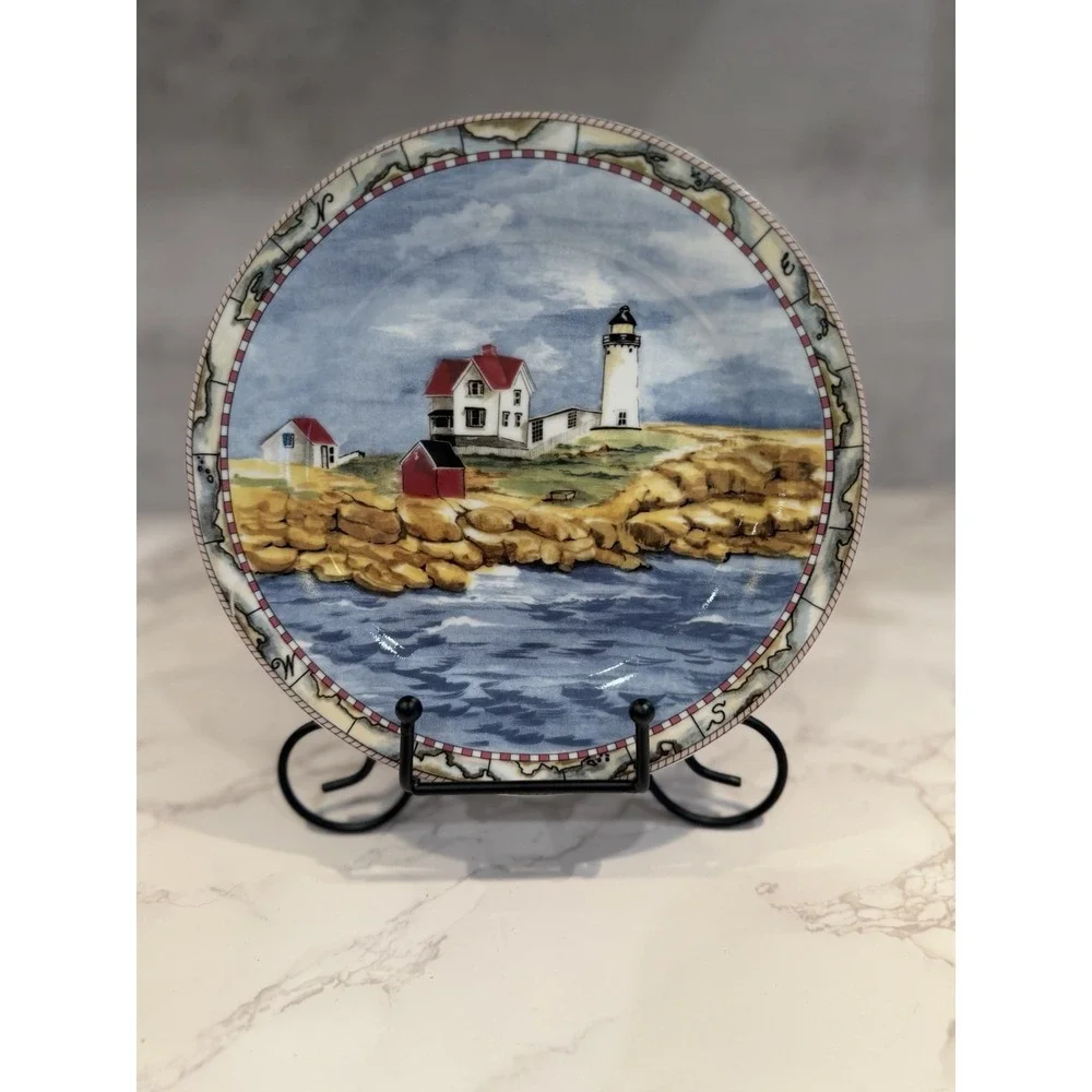 American Atelier Signals 5100 Porcelain Salad/Dessert Plates 8